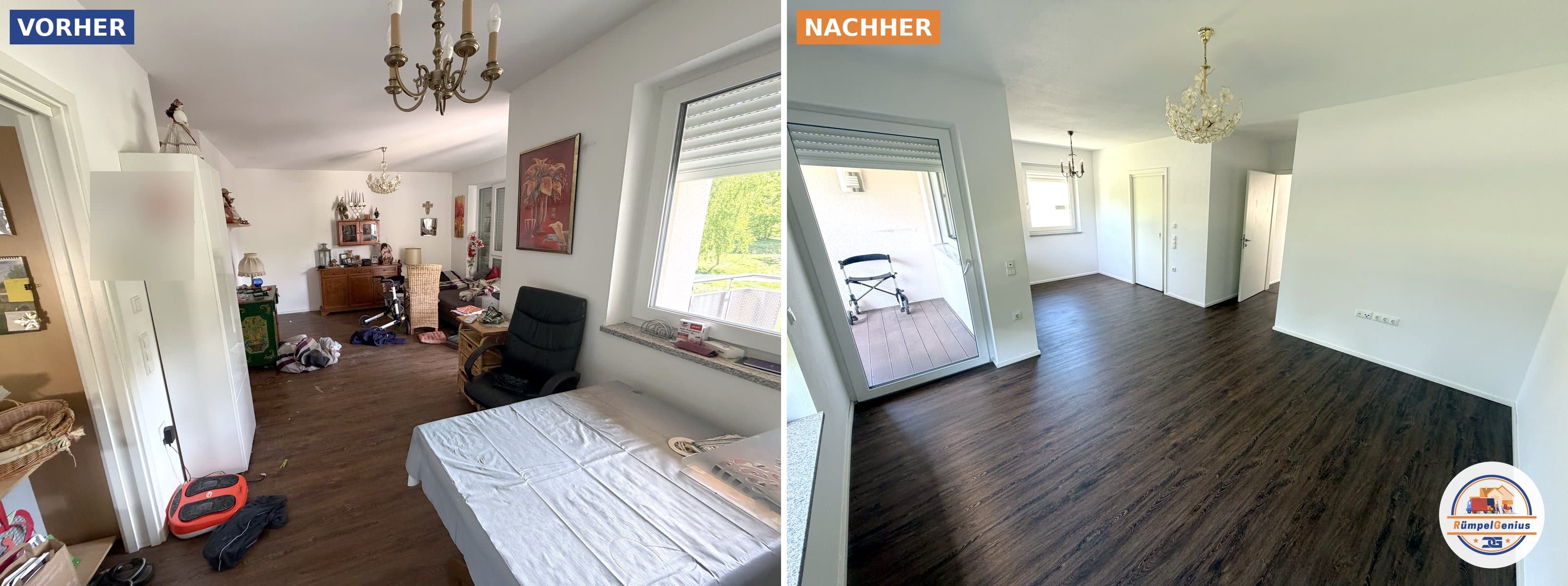Entrümpelung in Rottenburg an der Laaber – Projektbericht mit Vorher & Nachher